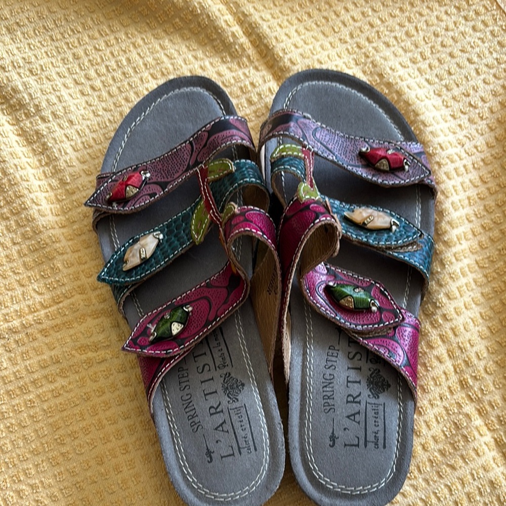 Spring Step L'Artiste Women's Colorful Sandals